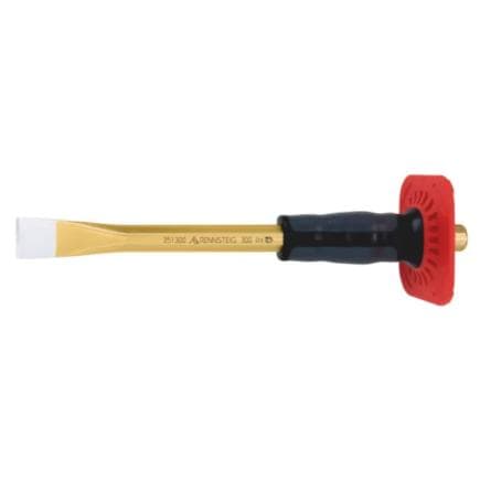 KNIPEX 9R 351 300 1 - Ciseau de maçon octogonal avec pare-coups