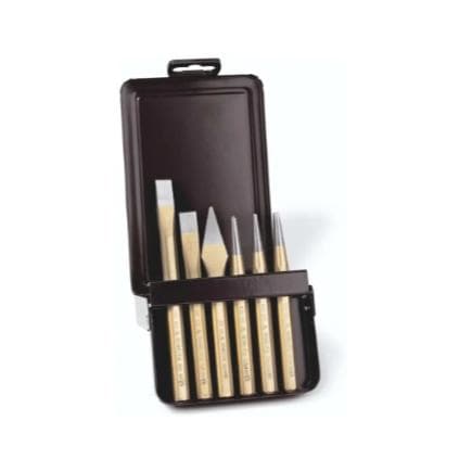 KNIPEX 9R 421 002 0 - Jeu de ciseaux et poinçons dans une boîte en métal (6 pcs.)