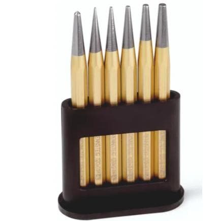 KNIPEX 9R 424 120 0 - Jeu de chasse-pointes dans un support en plastique (6 pcs.)