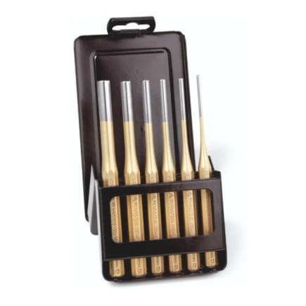 KNIPEX 9R 425 160 0 - Jeu de chasse-goupille dans une cassette métallique (6 pcs.)