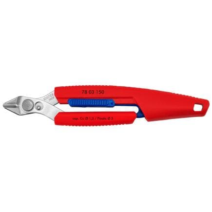 KNIPEX 78 03 150 - Slim Knips - Precision Cutters Corps en résine synthétique antichoc 150 mm