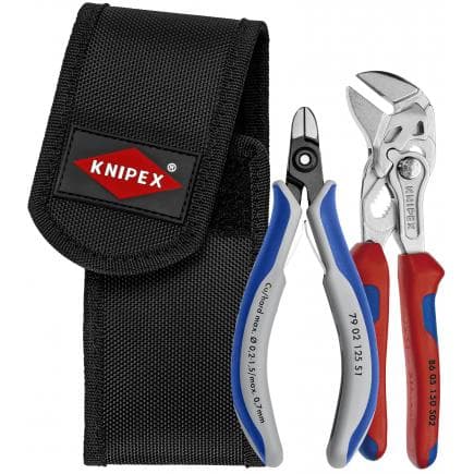 KNIPEX 00 19 72 V01 - Assortiment de pinces pour démontage de faisceaux de câbles