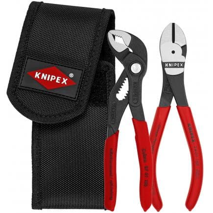 KNIPEX 00 20 72 V02 - Jeu de mini-pinces dans une poche à outils 2 pièces