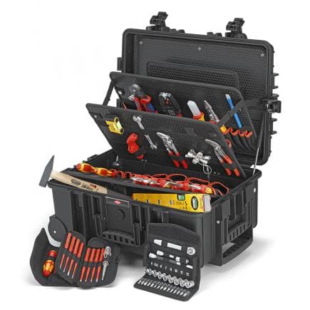 KNIPEX 00 21 37 - Mallette à outils "Robust 45 Move'' Électro