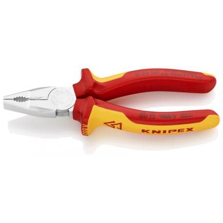 KNIPEX 01 06 160 - Pince universelle VDE chrome vanadium