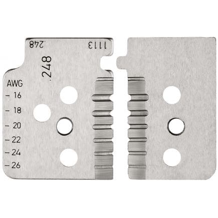 KNIPEX 12 19 14 - 1 jeu de lames de rechange pour 12 12 14