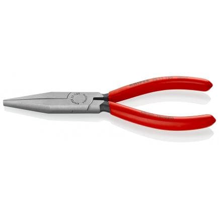 KNIPEX 30 11 140 - Pince de mécanicien - à bec long, bondérisée noire, tête polie, poignées enduites de résine synthétique, mors longs et plats,...