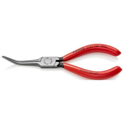 KNIPEX 31 21 160 - Pince de préhension (avec mâchoires extra longues), bondérisée noire, tête polie, poignées enduites de résine synthétique
