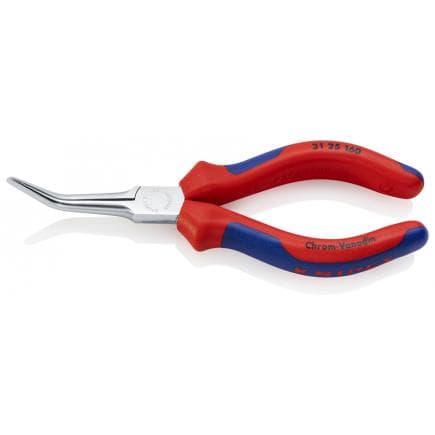 KNIPEX 31 25 160 - Pince de préhension (à mâchoires très longues), chromée, poignées revêtues d'un matériau bi-composant