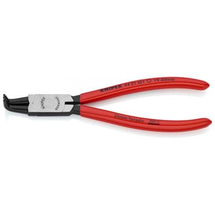 KNIPEX 44 21 J11 - Pince à circlips internes avec orifices, bondérisée noire, tête polie, poignées enduites de résine synthétique, pointes coudées...