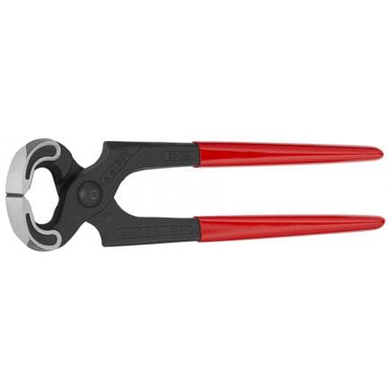 KNIPEX 50 01 160 - Tenaille bondérisée noire, tête polie, poignées enduites de résine synthétique