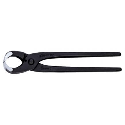 KNIPEX 58 30 225 - Tenaille pour potier (tenaille pour tuiles) bondérisée noire
