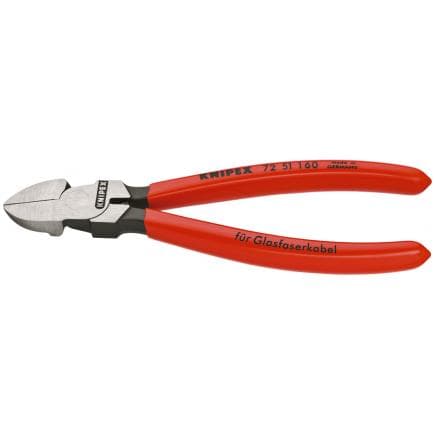 KNIPEX 72 51 160 - Pince coupante pour fibre optique (câbles à fibre optique)