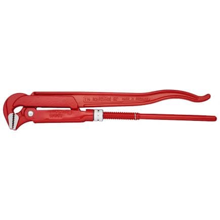 KNIPEX 83 10 010 - Clé serre-tube avec mâchoires rouges à 90°, revêtement poudre