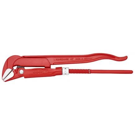KNIPEX 83 20 010 - Clé serre-tube avec mâchoires rouges à 45°, revêtement poudre