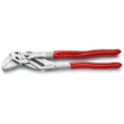 KNIPEX 86 03 250 - Pince et clé en un seul outil, chromée, poignées enduites de résine synthétique