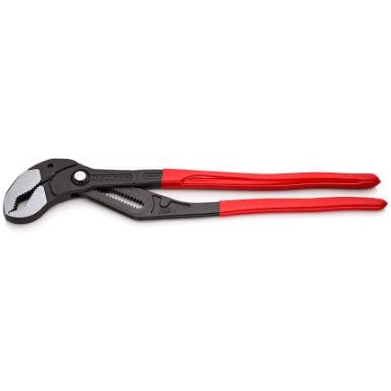 KNIPEX 87 01 560 - Cobra® XL/XXL Pince multiprise pour tubes et écrous, bondérisée grise, tête polie, poignées enduites de résine synthétique