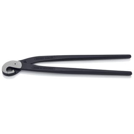 KNIPEX 91 00 200 EAN - Pince de carreleur (pince bec de perroquet), bondérisée noire, tête polie