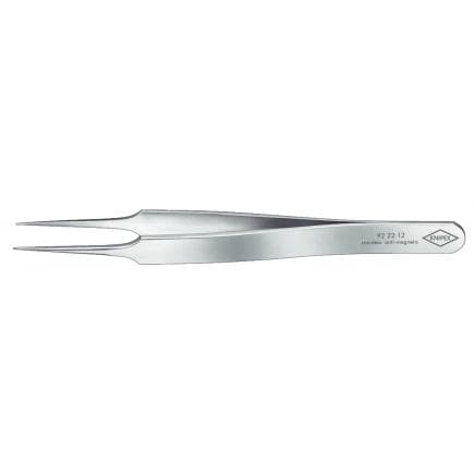 KNIPEX 92 22 12 - Brucelles de précision droites, à pointe aiguille