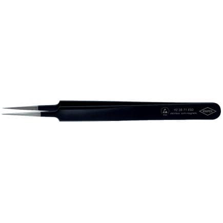 KNIPEX 92 28 71 ESD - Brucelles de précision ESD droites et ultra-fines