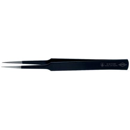KNIPEX 92 28 72 ESD - Brucelles de précision ESD longues et droites