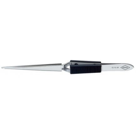 KNIPEX 92 95 89 - Brucelles à pointes croisées fines et droites