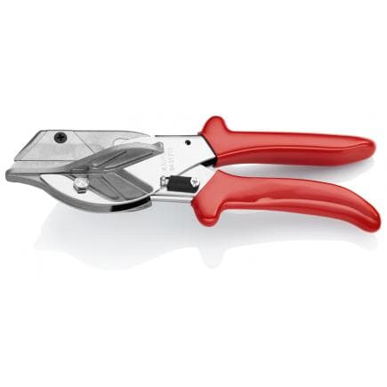 KNIPEX 94 35 215 - Cisaille chromée pour cadres et profilés en résine synthétique et caoutchouc