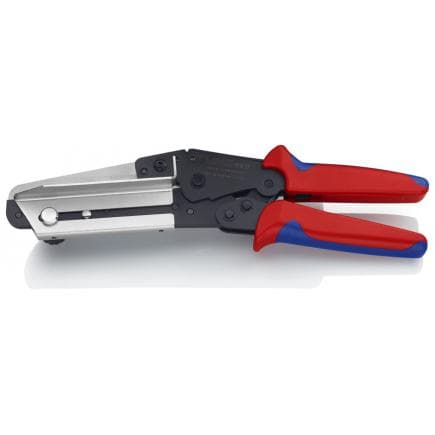 KNIPEX 95 02 21 - Cisaille pour matériaux synthétiques, y compris pour goulottes passe-câbles