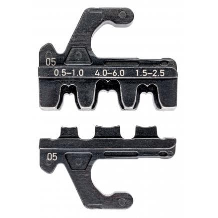 KNIPEX 97 39 05 - Matrice de sertissage pour connecteurs non isolés (largeur de connecteur 4,8 et 6,3 mm)