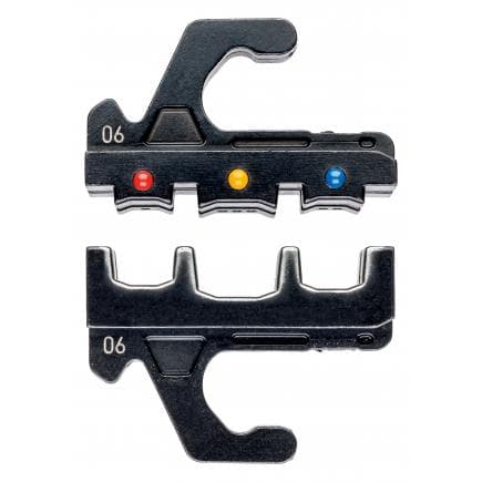 KNIPEX 97 39 06 - Matrice de sertissage pour cosses mâles et femelles et connecteurs bout à bout pré-isolés