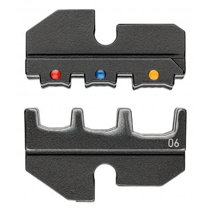 KNIPEX 97 49 06 - Matrice de sertissage pour cosses mâles et femelles pré-isolées