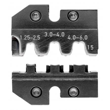 KNIPEX 97 49 15 - Matrice de sertissage pour cosses à languette et connecteurs non isolés