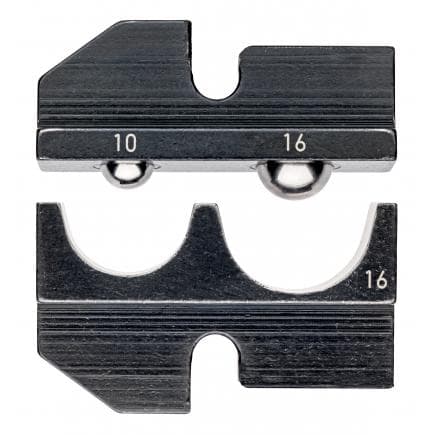 KNIPEX 97 49 16 - Matrice de sertissage pour cosses mâles et femelles pré-isolées