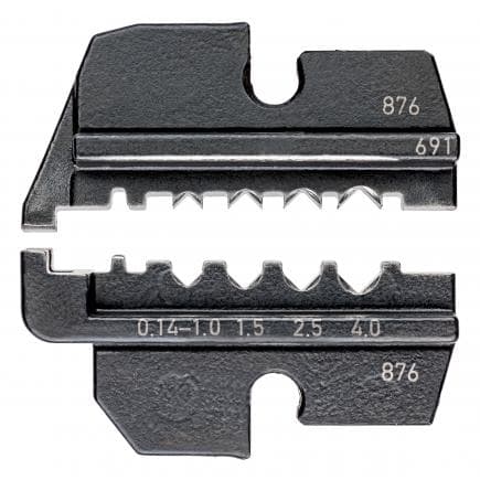 KNIPEX 97 49 69 1 - Matrice de sertissage pour connecteurs de câbles solaires gesis®solar PST40 (Wieland)