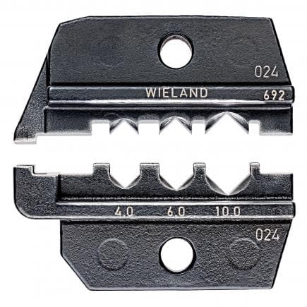 KNIPEX 97 49 69 2 - Matrice de sertissage pour connecteurs de câbles solaires gesis®solar PST40 (Wieland)