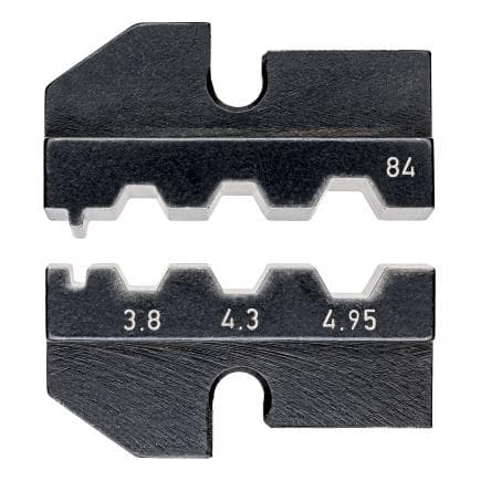KNIPEX 97 49 84 - Matrice de sertissage pour connecteurs Huber/Suhner pour conducteurs de fibre optique