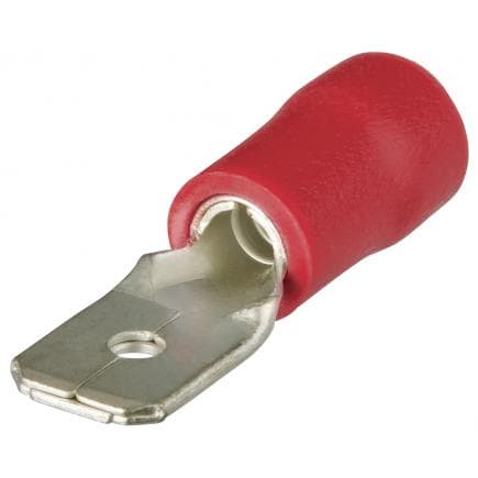 KNIPEX 97 99 110 - Bornes plates mâles isolées 100 pièces chacune