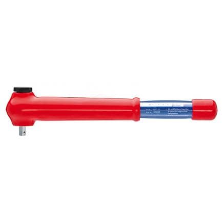 KNIPEX 98 43 50 - Clé dynamométrique avec adaptateur carré externe, réversible 1/2''