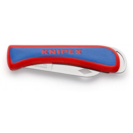 KNIPEX 16 20 50 SB - Couteau pliant pour électricien