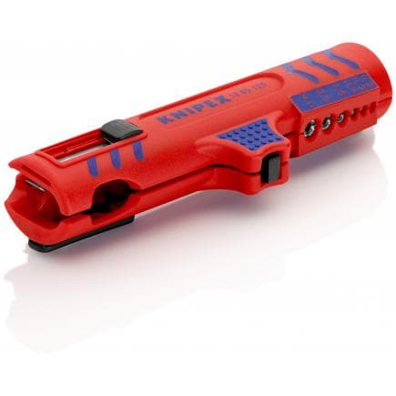 KNIPEX 16 85 125 SB - Outil à dénuder universel à lame interne, amovible