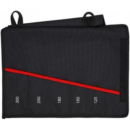KNIPEX 00 19 55 S4 LE - Trousse à outils enroulable pour pinces, 6 compartiments, vide