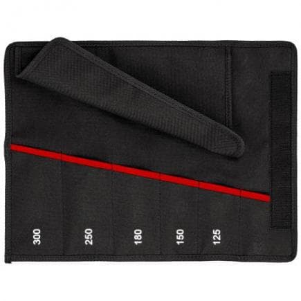 KNIPEX 00 19 55 S5 LE - Trousse à outils enroulable pour pinces Cobra®, 6 compartiments, vide