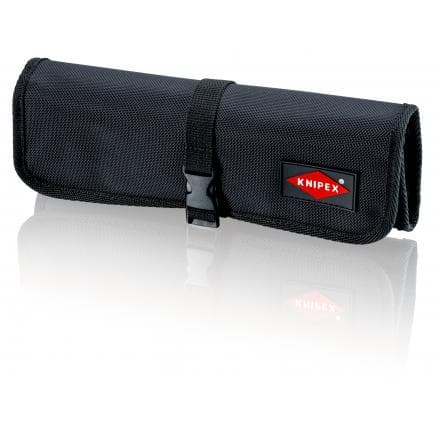 KNIPEX 00 19 56 LE - Trousse à outils vide enroulable à 4 compartiments