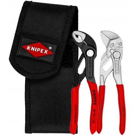 KNIPEX 00 20 72 V04 - Mini jeu de 2 pinces dans poche à outils