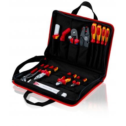 KNIPEX 00 21 11 - Sac à outils "compact" pour installations électriques (14 pcs.)