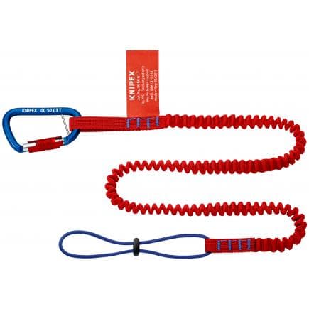 KNIPEX 00 50 05 T BK - Sangle d'ancrage avec mousqueton