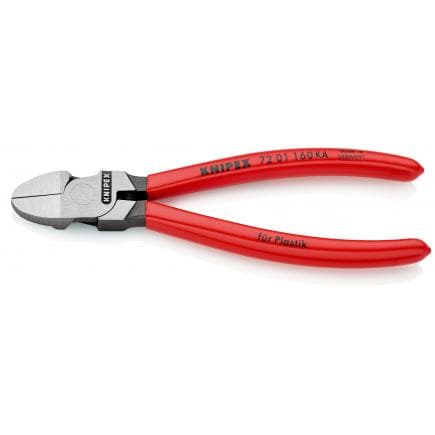 KNIPEX 72 01 160 KA - Pince coupante pour résine synthétique à tête ronde
