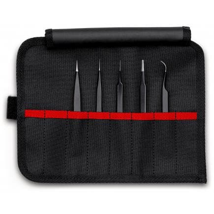 KNIPEX 92 00 01 ESD - Jeu de pincettes universelles ESD (5 pcs.)