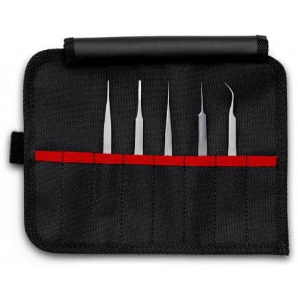 KNIPEX 92 00 02 - Jeu de pincettes de précision (5 pcs.)