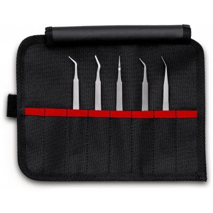 KNIPEX 92 00 03 - Jeu de pincettes CMS de précision (5 pcs.)